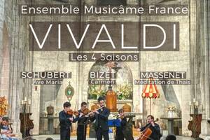 Concert à Cucuron : Les 4 Saisons de Vivaldi, Ave Maria de Schubert, Méditation de Thaïs, Carmen de Bizet, Bach, Dvořák et Reger