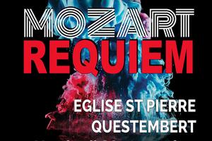 Requiem de Mozart : 170 musiciens, choristes et solistes dans l'église Saint Pierre de Questembert