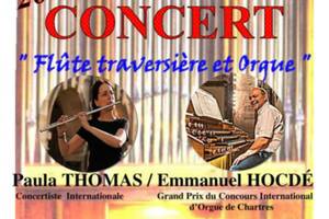 photo Concert Flûte traversière et orgue