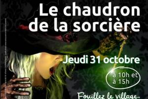 Jeudi 31 Octobre - Jeu de piste spécial halloween - Le chaudron de la sorcière