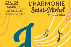 Concert printemps 2024 Harmonie St Miche
