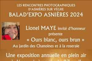 « Rencontres Photographiques d’Asnières sur Vègre » BALAD'EXPO 2024