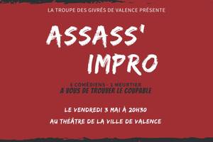 Assass'Impro - 3 Mai 2024 au Théâtre de la Ville