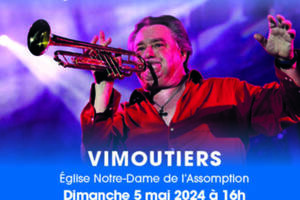 Jean-Claude Borelly et sa Trompette d'Or à Vimoutiers