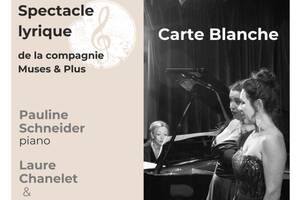 Spectacle lyrique : Carte Blanche