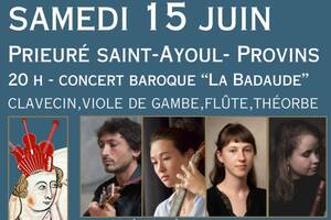 Festival Inventio : Visite guidée-concert ensemble baroque LA BADAUDE