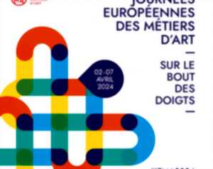 Exposition-vente pour les journées européennes des métiers d'art 2024