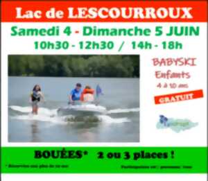 Babyski au lac de Lescourou