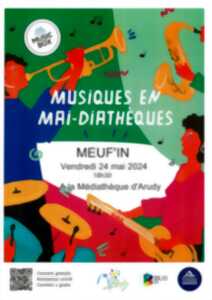 photo Concert médiathèque Arudy : MEUF'IN