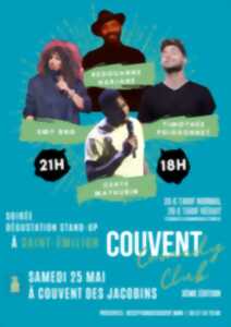 Soirée dégustation stand-up : Couvent comedy club