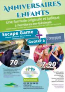Anniversaire enfants : Escape Game + Goûter