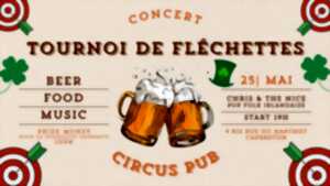 photo Circus pub : Tournoi de fléchettes + concert