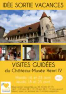 Visites guidées du Château-Musée Henri IV pour les Vacances de Pâques
