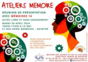 Réunion de présentation - ateliers mémoire MJC