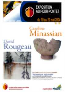 Exposition de Caroline Minassian et David Rougeau au Four Pontet à Magné