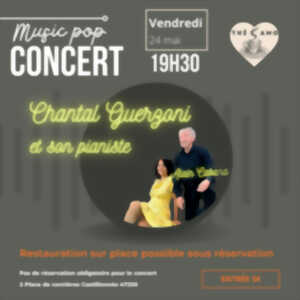 photo Concert Chantal GUERZONI et son pianiste