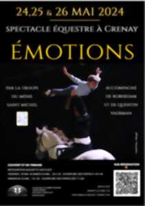 EMOTIONS : SPECTACLE EQUESTRE A CRENAY