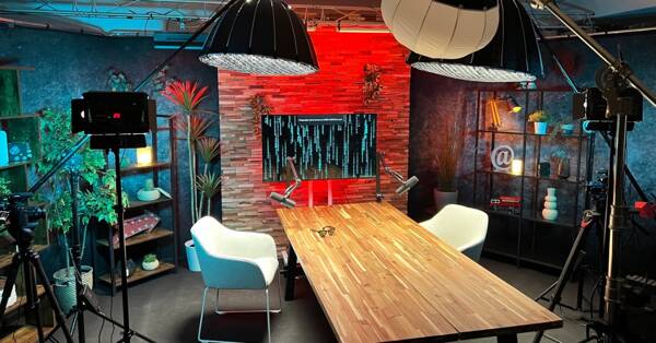 Studio podcast Alsace