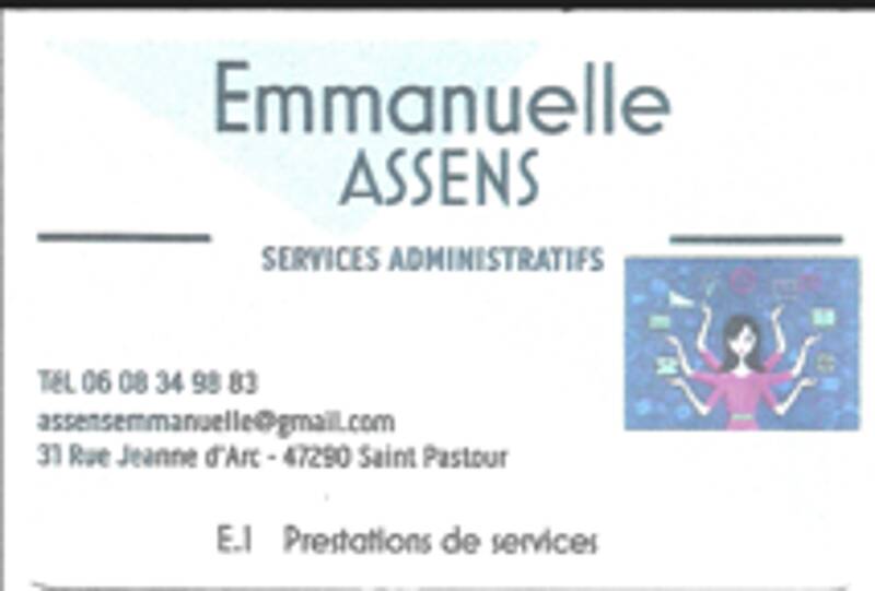 Prestations de services administratifs