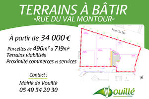 TERRAINS A BATIR : UNE OPPORTUNITE A SAISIR - VOUILLE