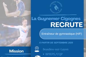 ENTRAINEUR GYMNASTIQUE H/F