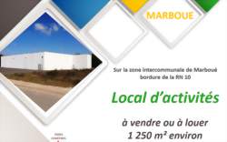 Local d'activité de 1250m² - A vendre / A louer - Marboué