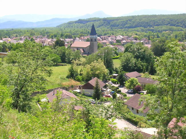 Vue générale d'Artemare - Artemare (01510) - Ain