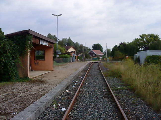 Vue de la gare de Bellignat - Bellignat (01100) - Ain