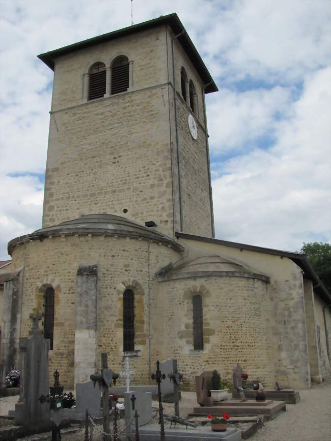 L'église de La Boisse - La Boisse (01120) - Ain