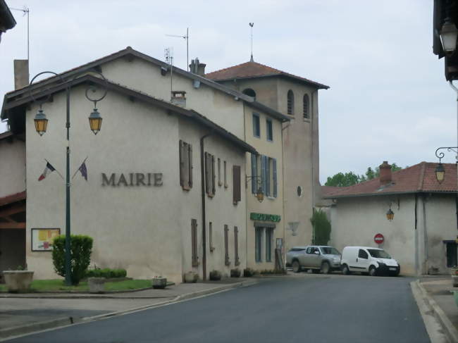 La mairie du village - Bouligneux (01330) - Ain
