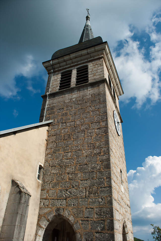 L'église du village - Le Grand-Abergement (01260) - Ain