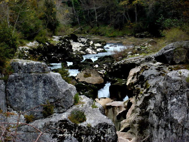 Les pertes de la Valserine - Lancrans (01200) - Ain