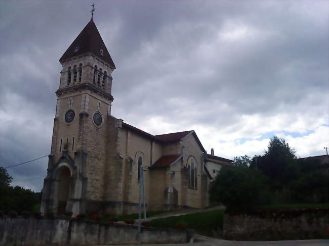 L'église de la commune - Maillat (01430) - Ain