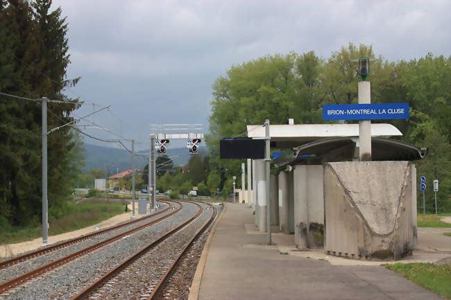 Gare de Brion - Montréal-la-Cluse - Montréal-la-Cluse (01460) - Ain