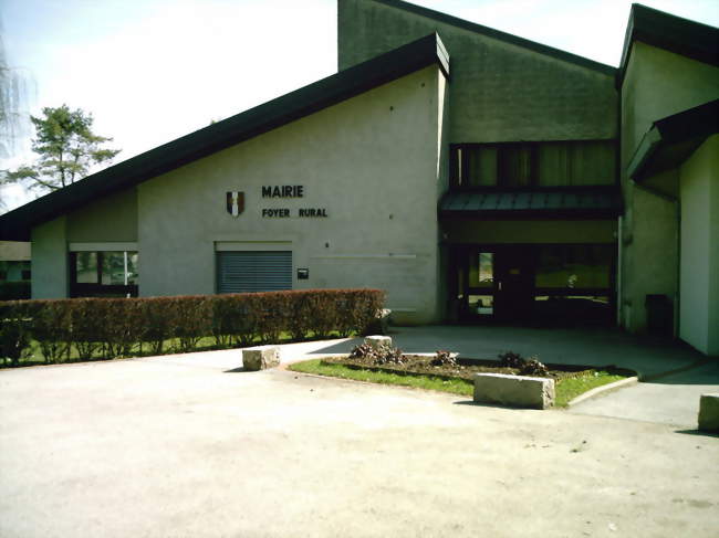 La mairie de Nurieux-Volognat - Nurieux-Volognat (01460) - Ain