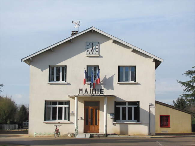 La mairie du village - Thil (01120) - Ain