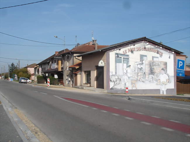 Entrée sud du village - Villemotier (01270) - Ain