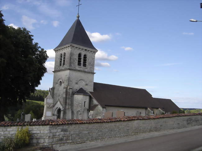 L'église Saint-Étienne - Bertignolles (10110) - Aube