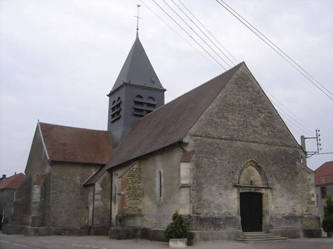 L'église Saint-Andoche - Beurey (10140) - Aube