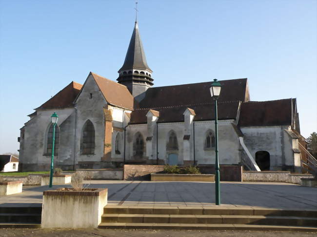 L'église Saint-Laurent - Bouilly (10320) - Aube