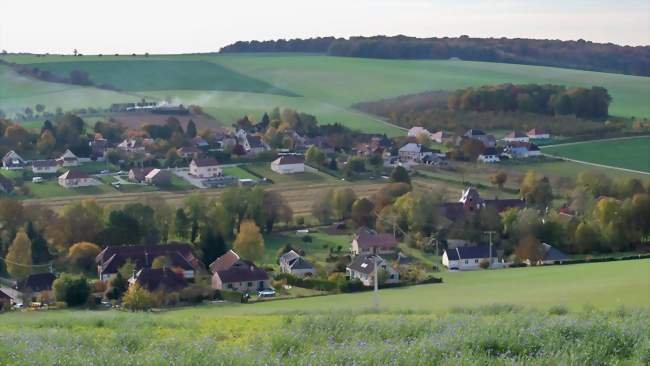 Vue générale du village - Bucey-en-Othe (10190) - Aube