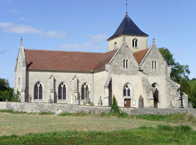 L'église Saint-Loup - Buxeuil (10110) - Aube