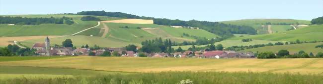 Le bourg de Champignol-lez-Mondeville - Champignol-lez-Mondeville (10200) - Aube