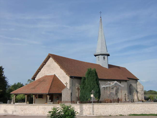 L'église Saint-Louvent - Chaumesnil (10500) - Aube