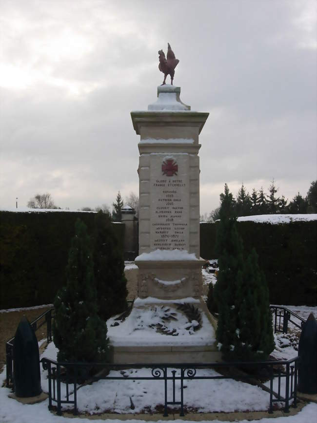 Monument aux morts - Fontaine-les-Grès (10280) - Aube