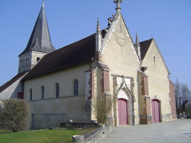 L'église paroissiale dite « aux trois sanctuaires » - Isle-Aumont (10800) - Aube