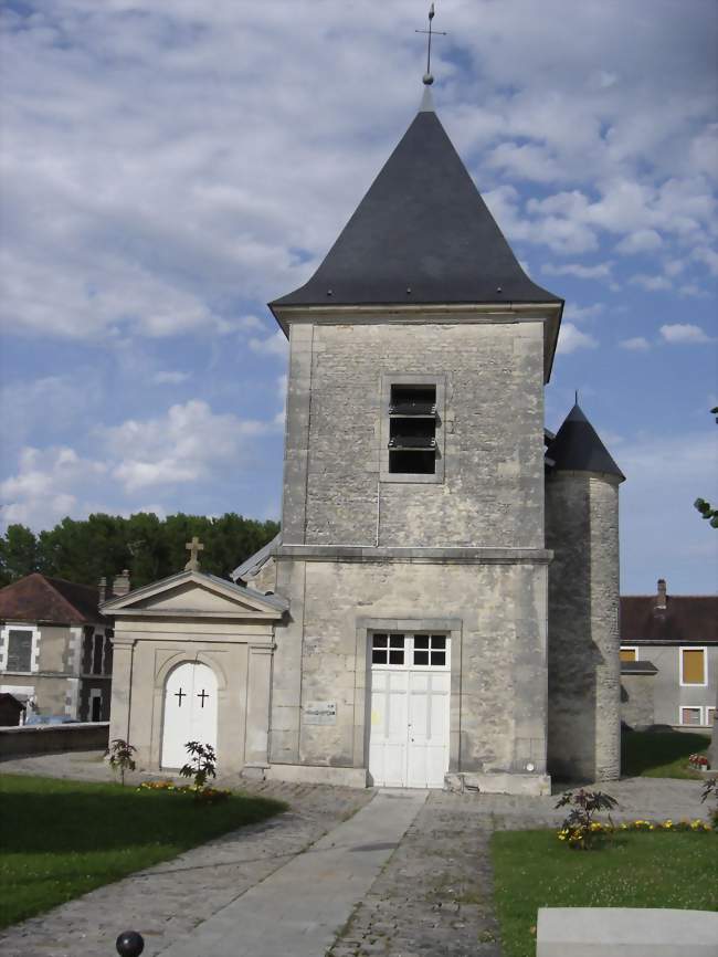 L'église Saint-Pierre - Jessains (10140) - Aube