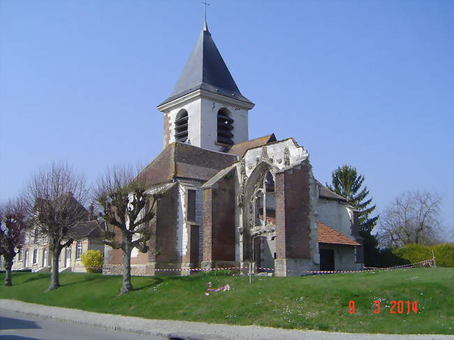 L'église - Laines-aux-Bois (10120) - Aube