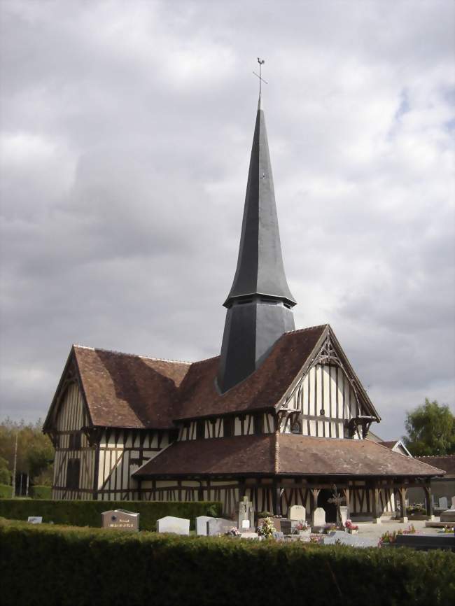 Église à pans de bois dédiée à St Julien et St Blaise - Longsols (10240) - Aube