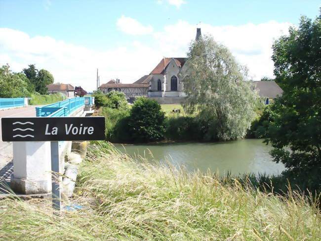 Rances, vue du pont sur la Voire - Rances (10500) - Aube